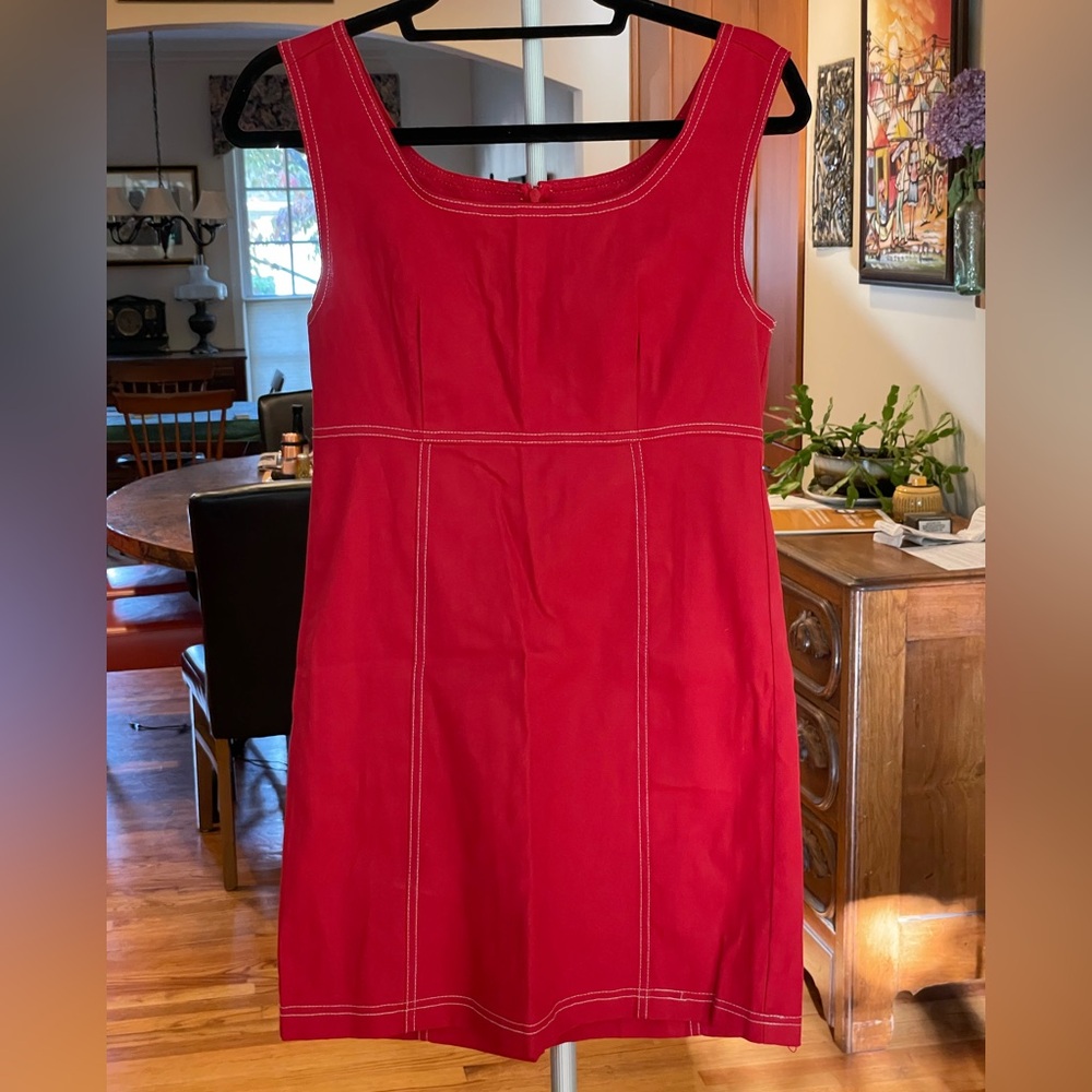 Urban Renewal Contrast Stitch Dress